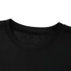 Black and White Monochrome Blurred Typography T-Shirt